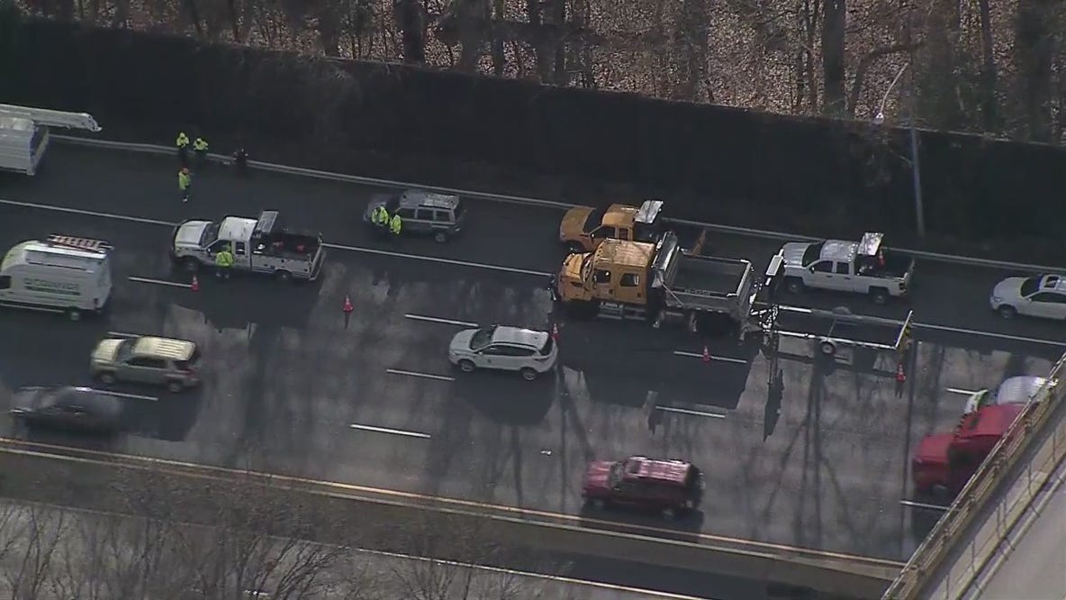1 dead in highway work zone hit-and-run crash on DC beltway